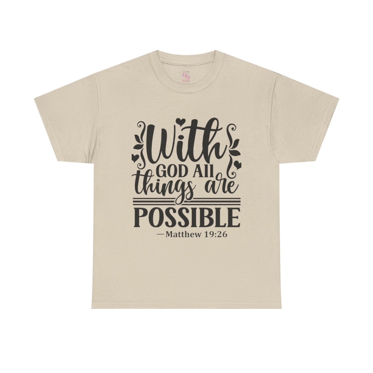 Matthew 19:26 T-Shirts