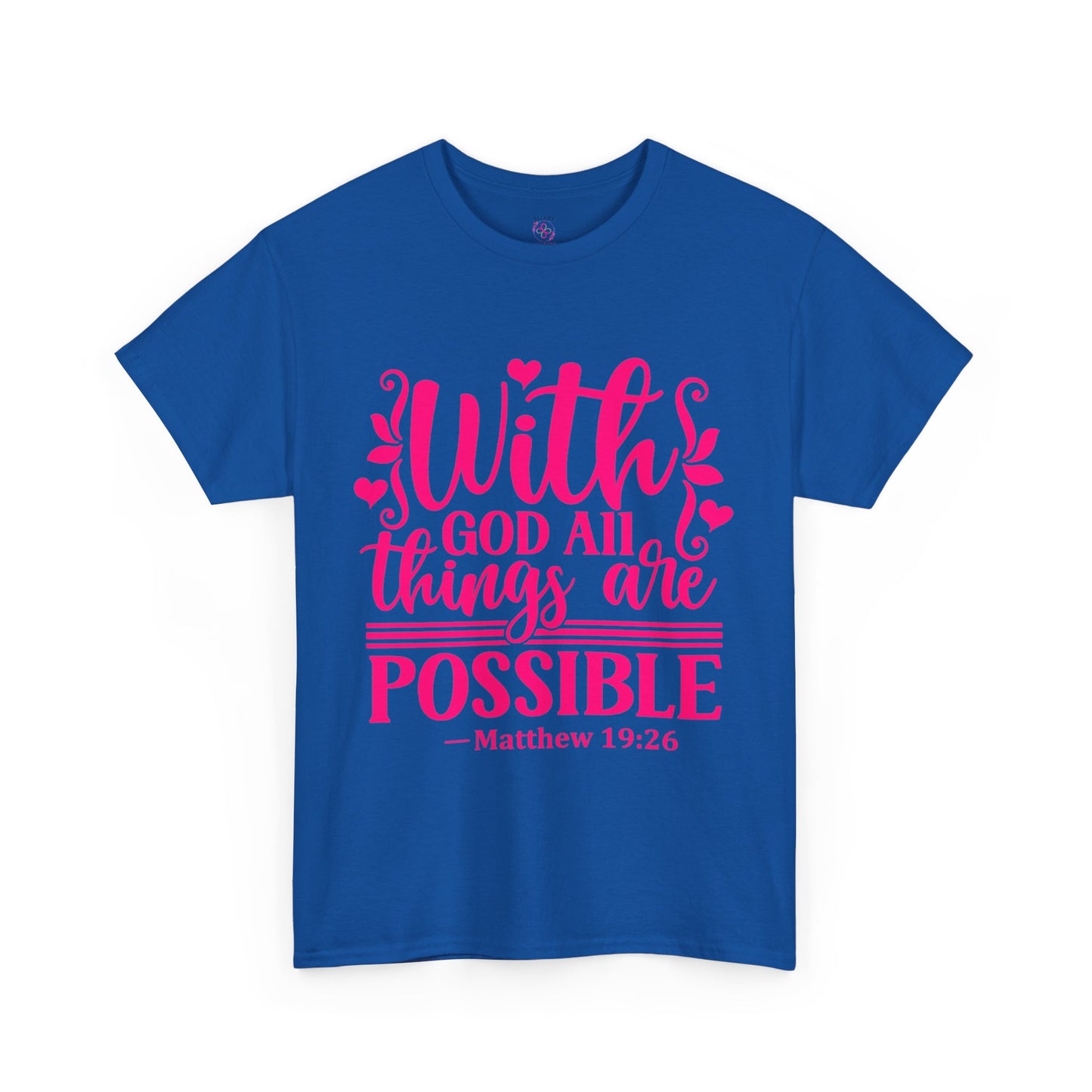 Matthew 19:26 T-Shirts