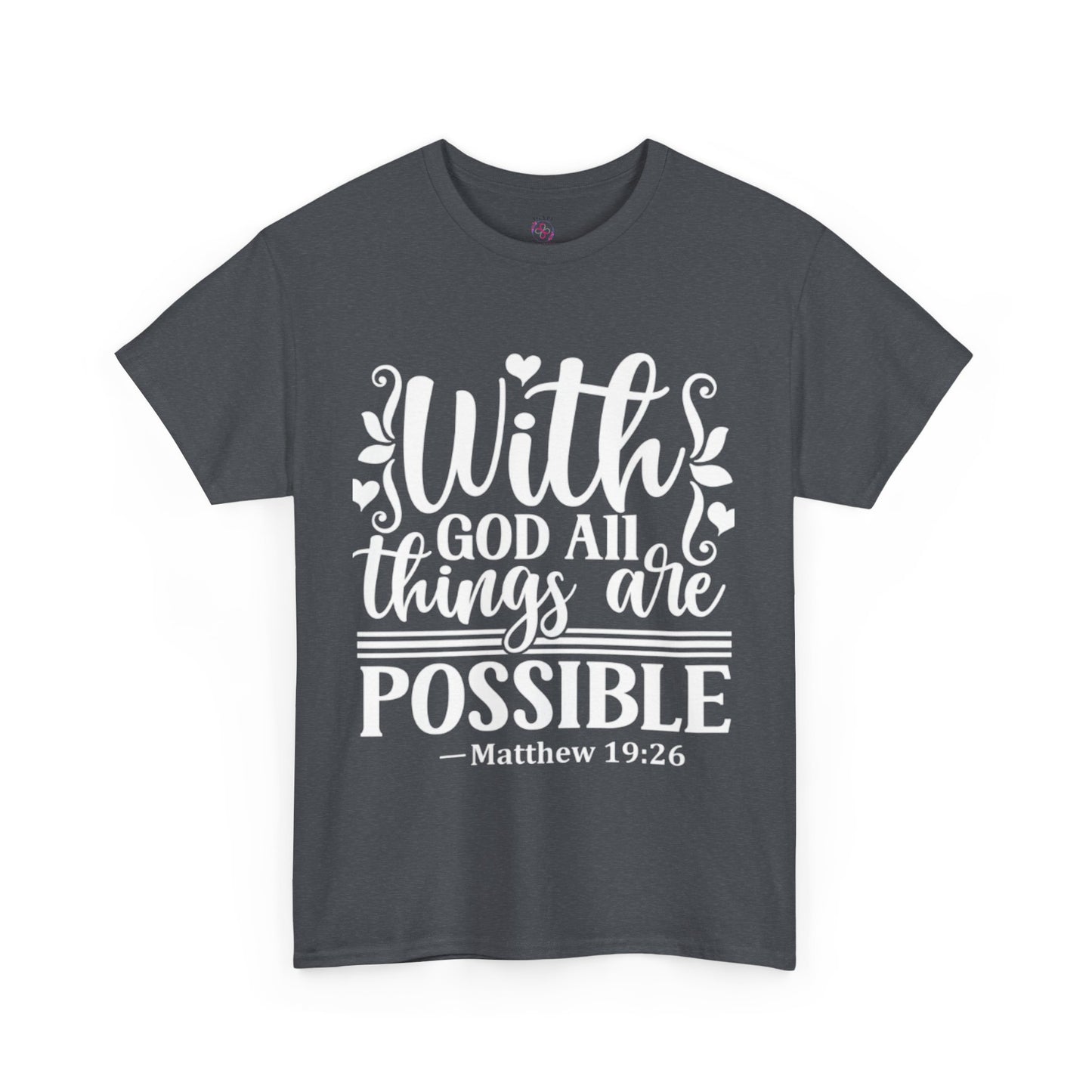 Matthew 19:26 T-Shirts