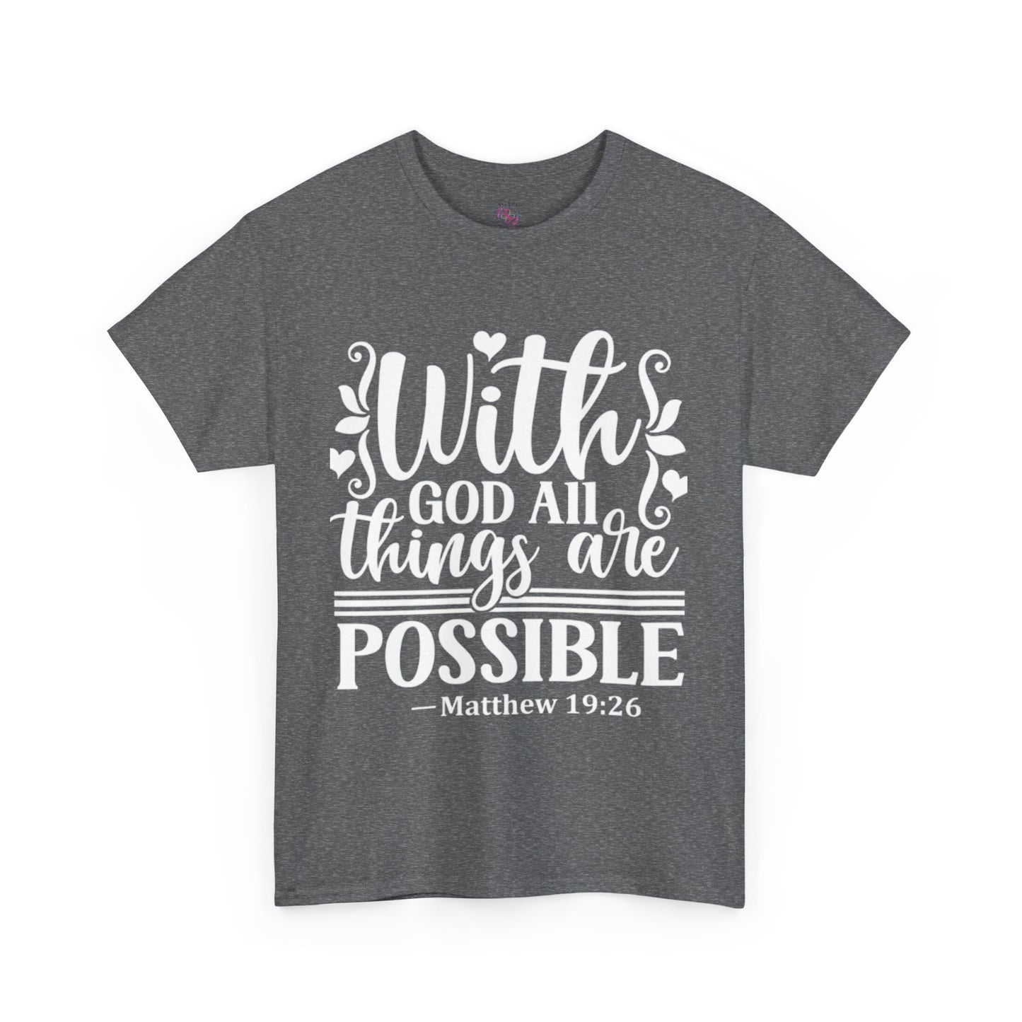 Matthew 19:26 T-Shirts