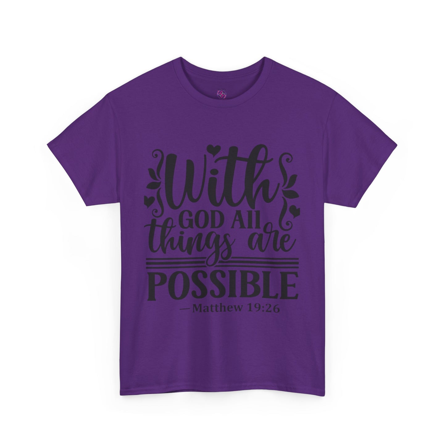 Matthew 19:26 T-Shirts