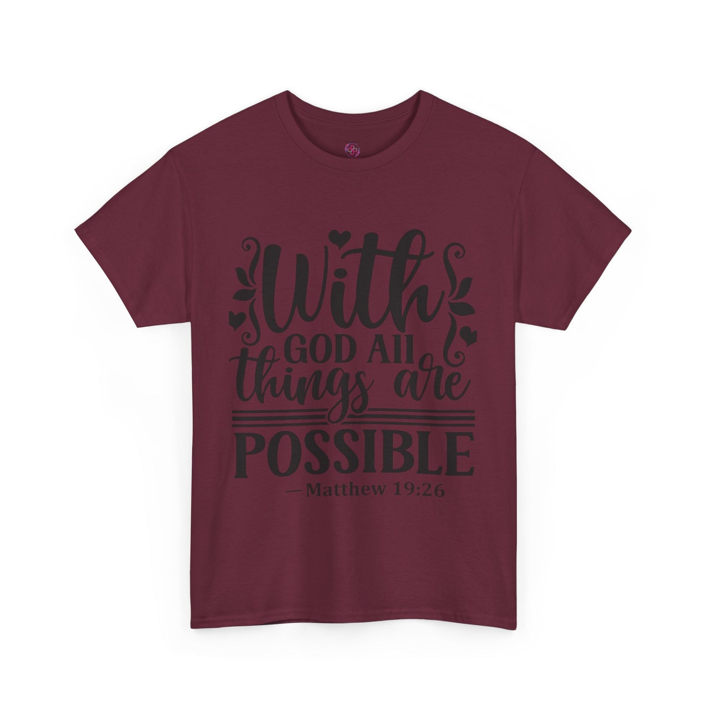 Matthew 19:26 T-Shirts