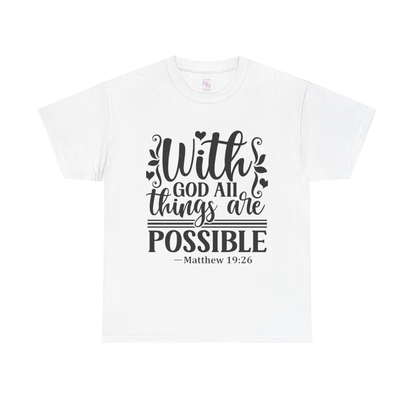 Matthew 19:26 T-Shirts
