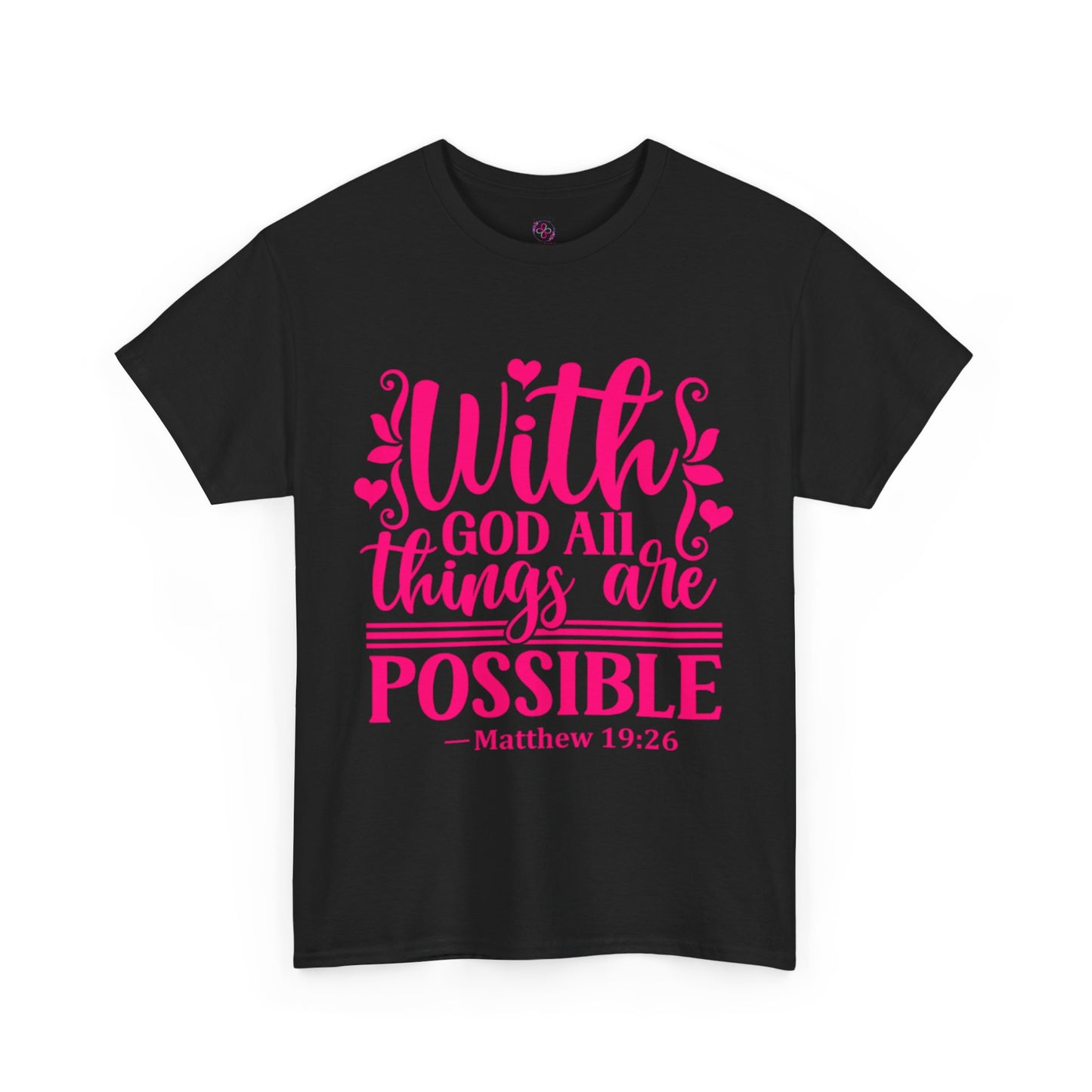 Matthew 19:26 T-Shirts