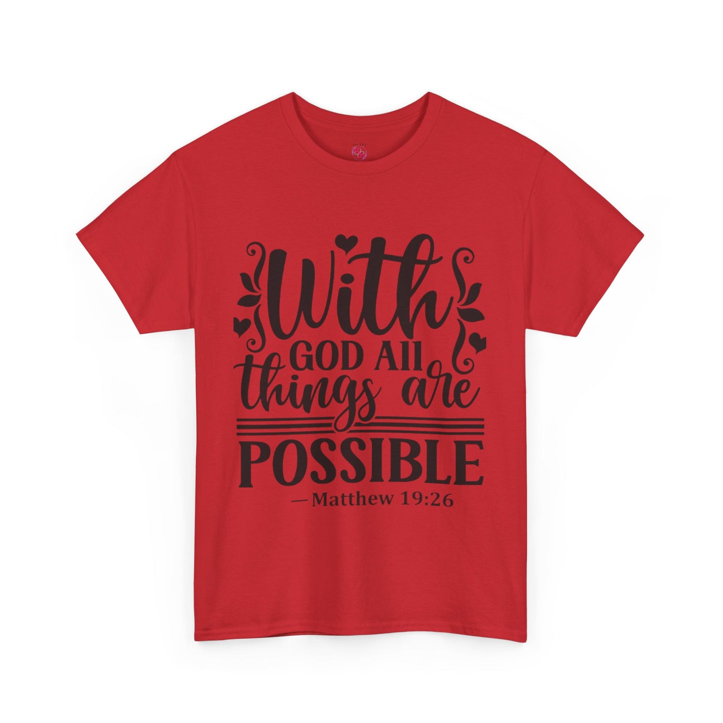 Matthew 19:26 T-Shirts