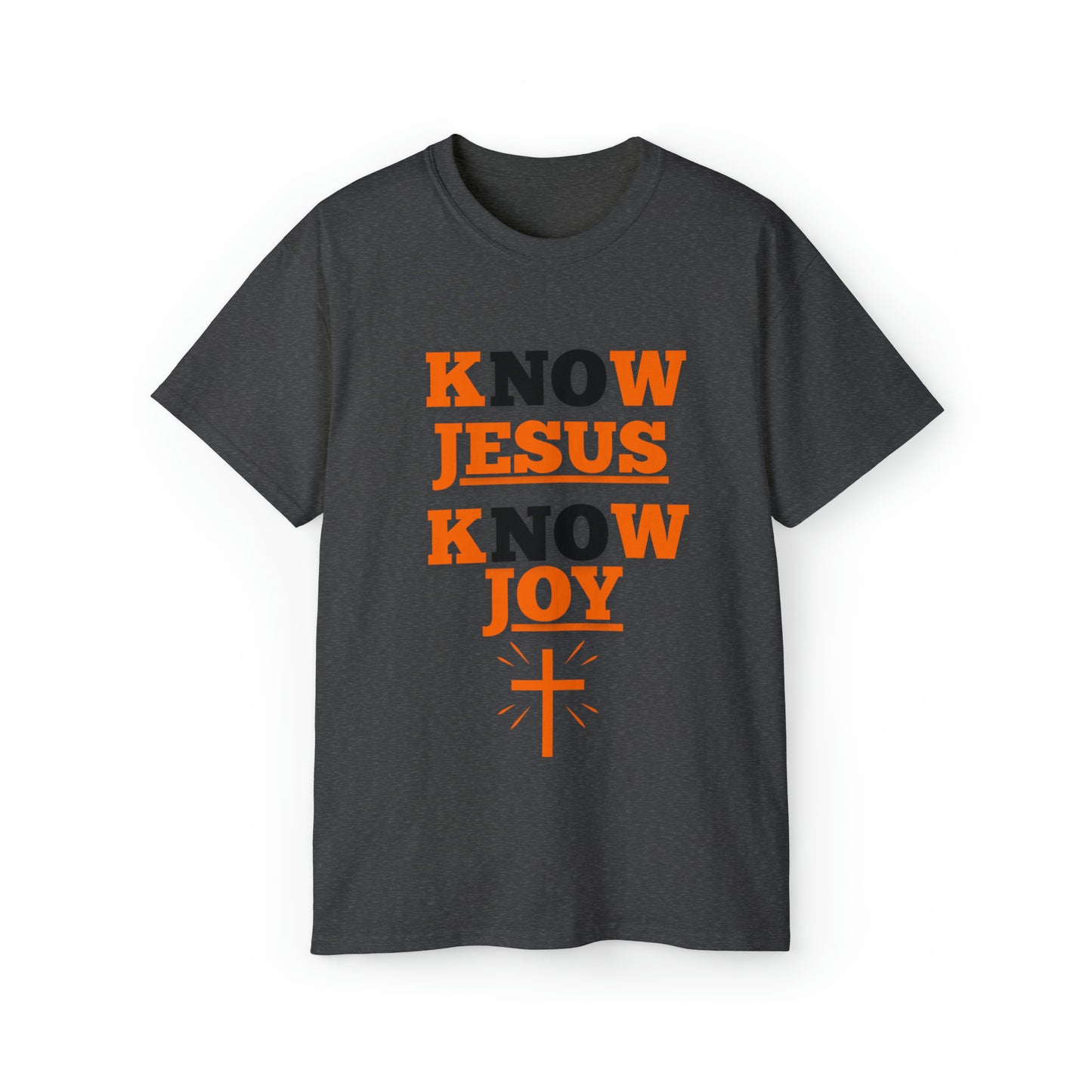 Cotton Tee Know Jesus Know JOY