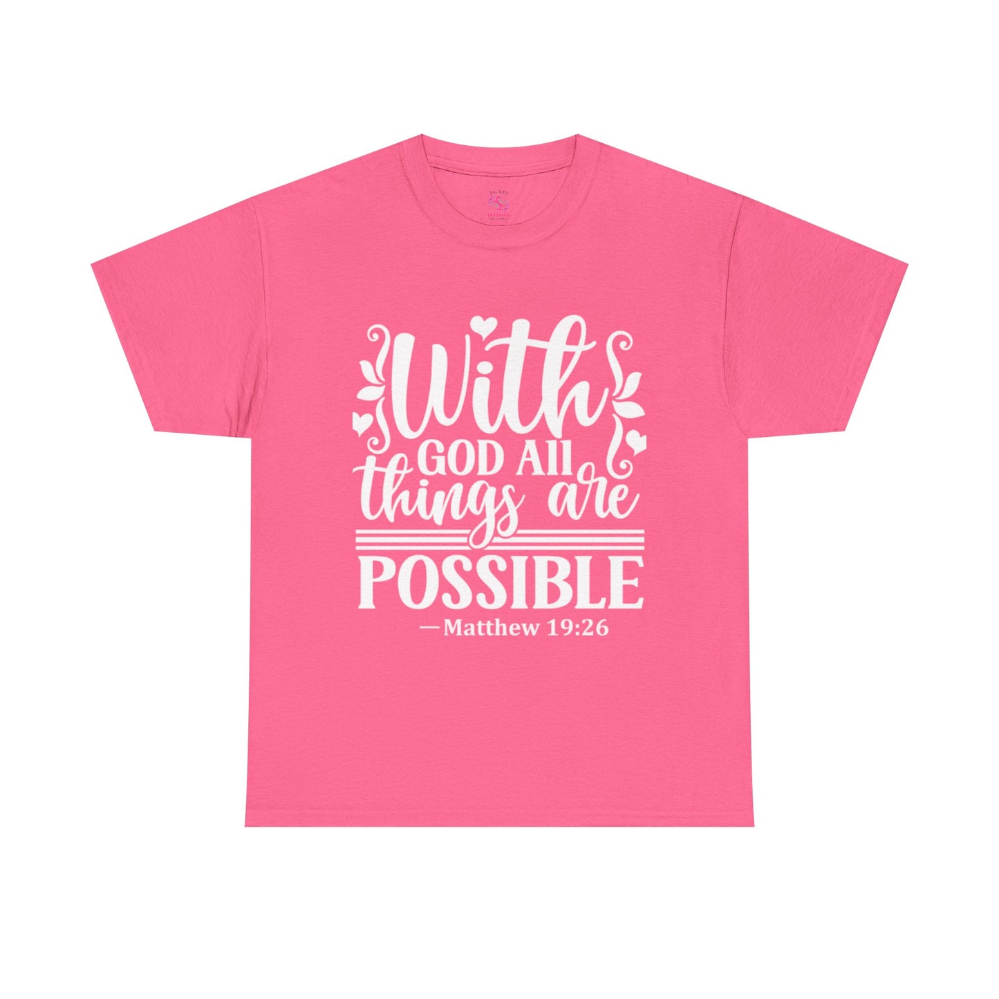 Matthew 19:26 T-Shirts