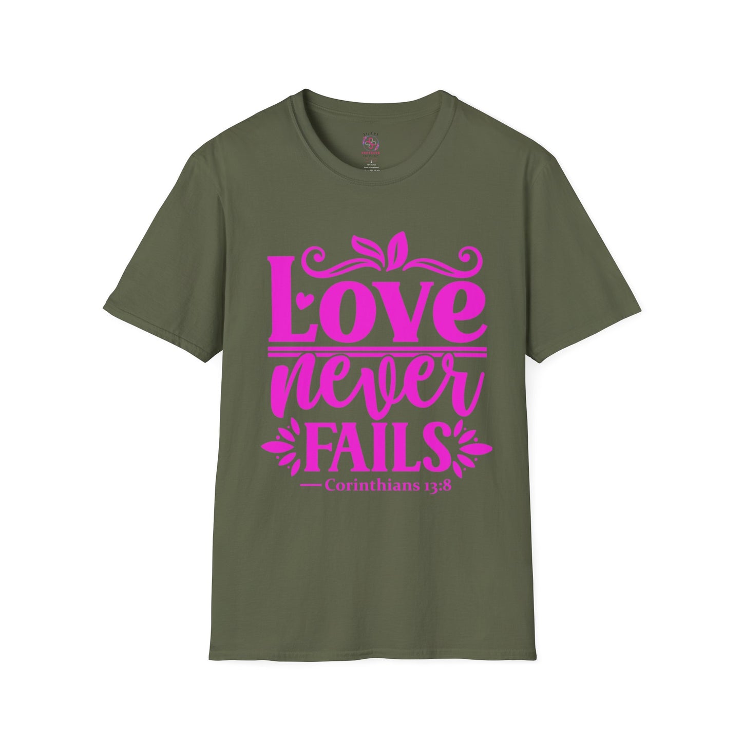 Corinthians 13:8 T-Shirts