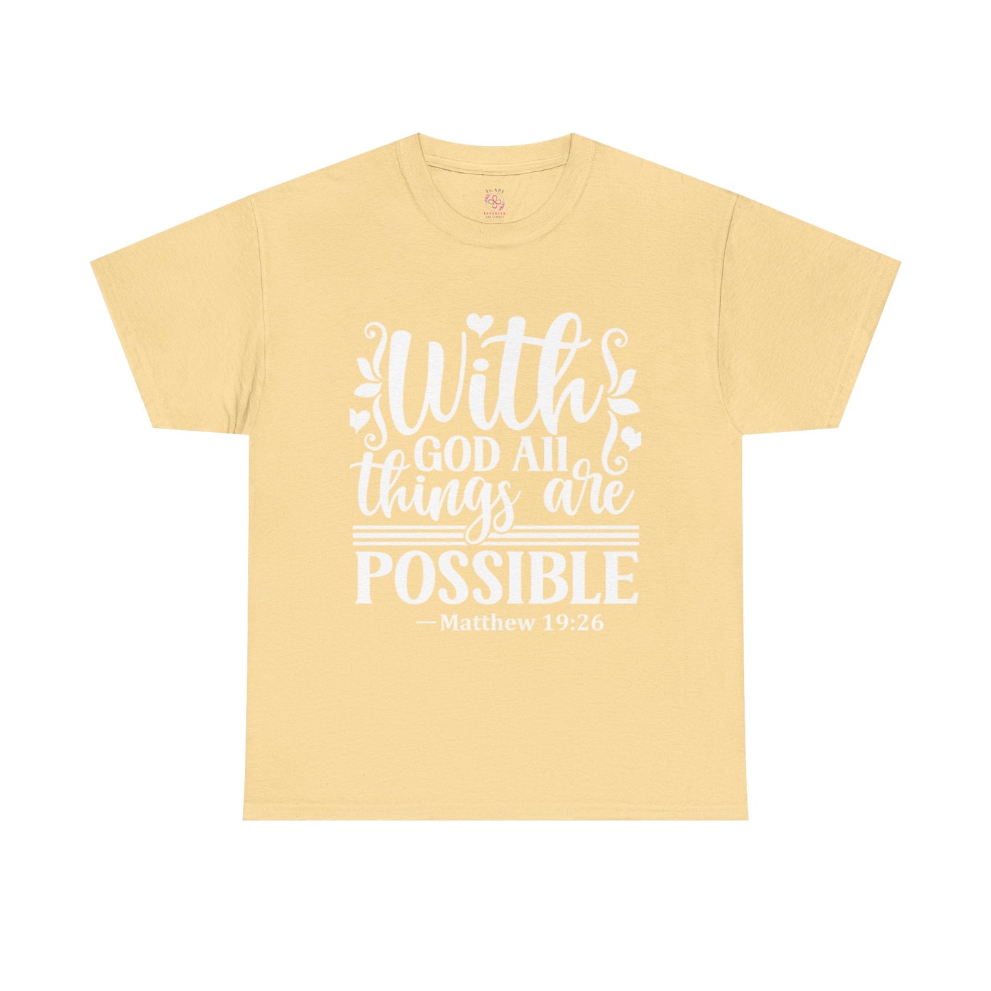 Matthew 19:26 T-Shirts
