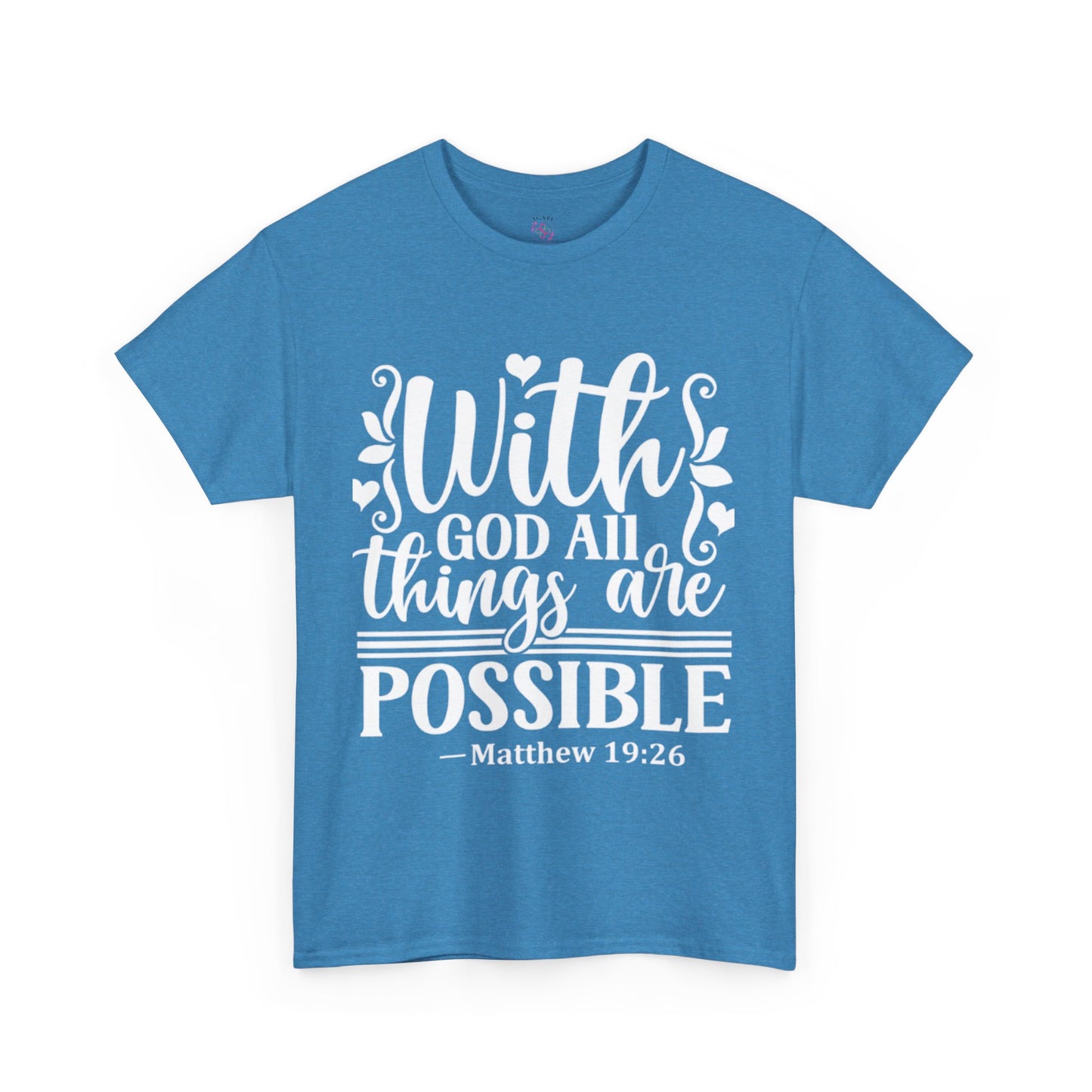 Matthew 19:26 T-Shirts