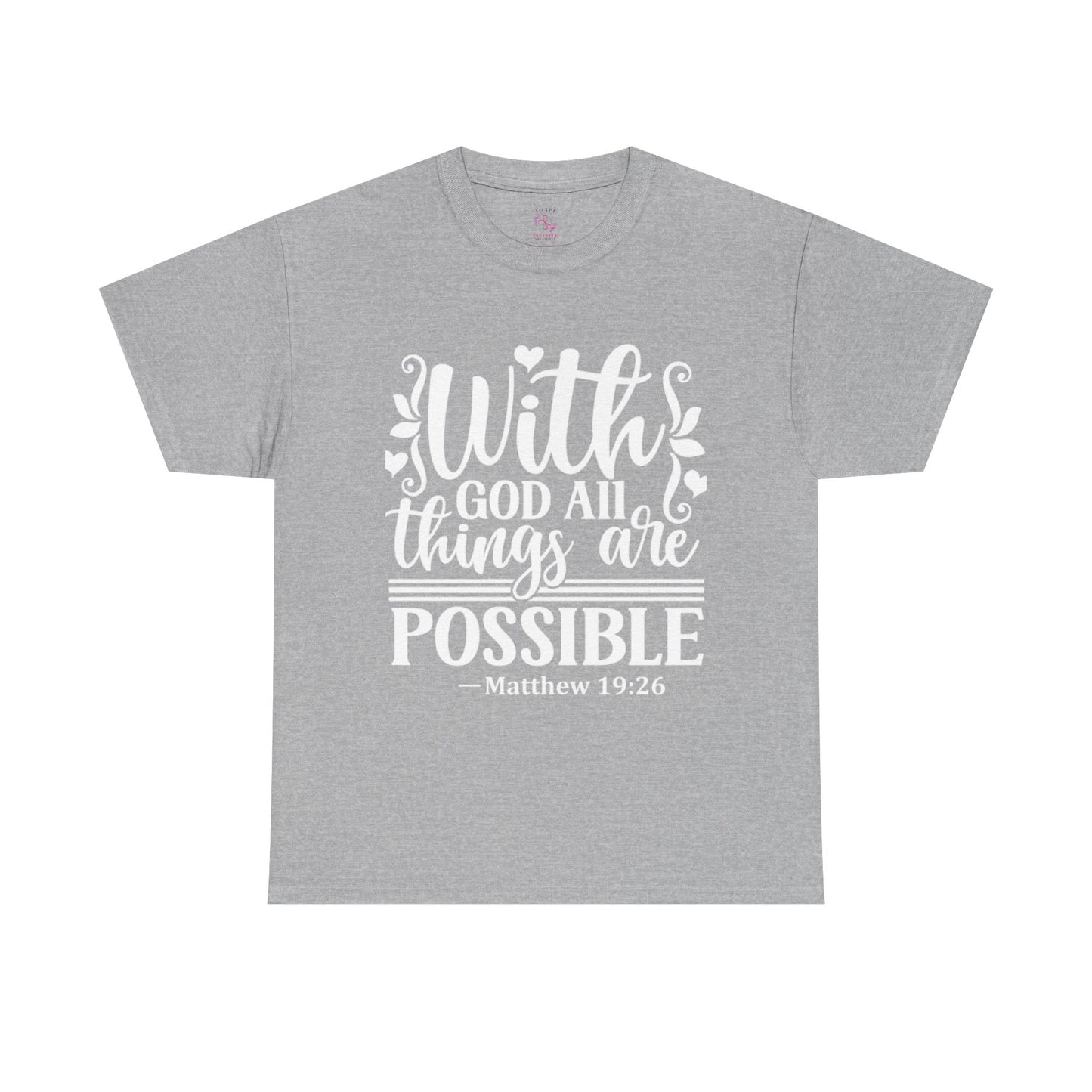 Matthew 19:26 T-Shirts