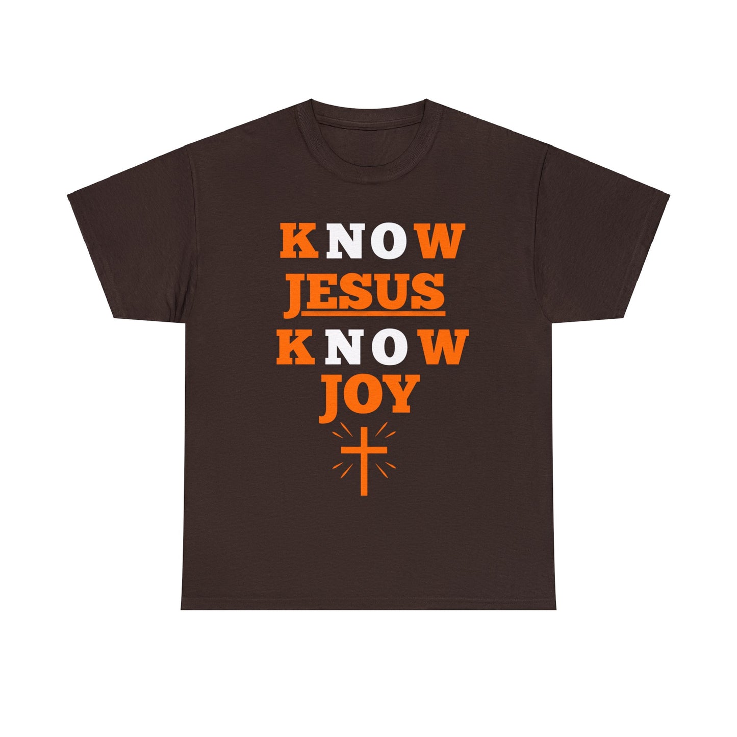 Know Jesus Know Joy Cotton Tee