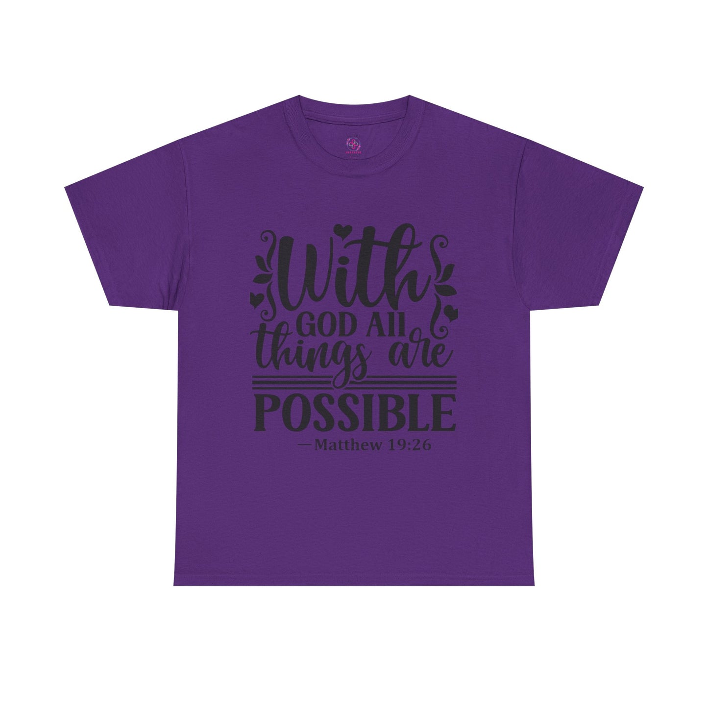 Matthew 19:26 T-Shirts