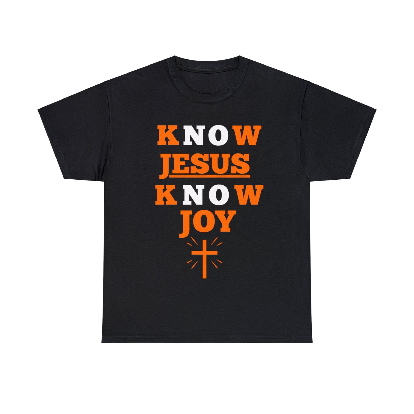 Know Jesus Know Joy Cotton Tee