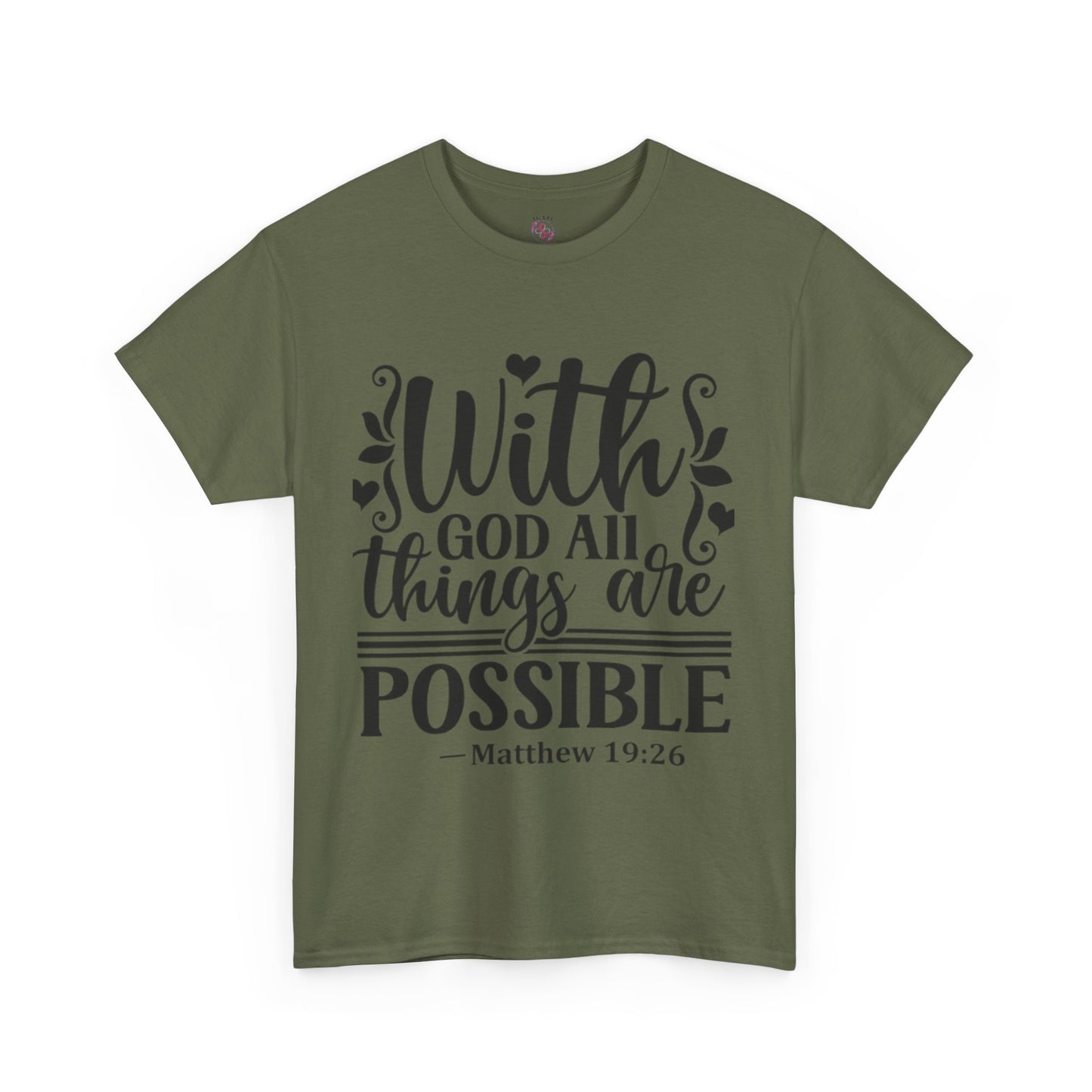 Matthew 19:26 T-Shirts