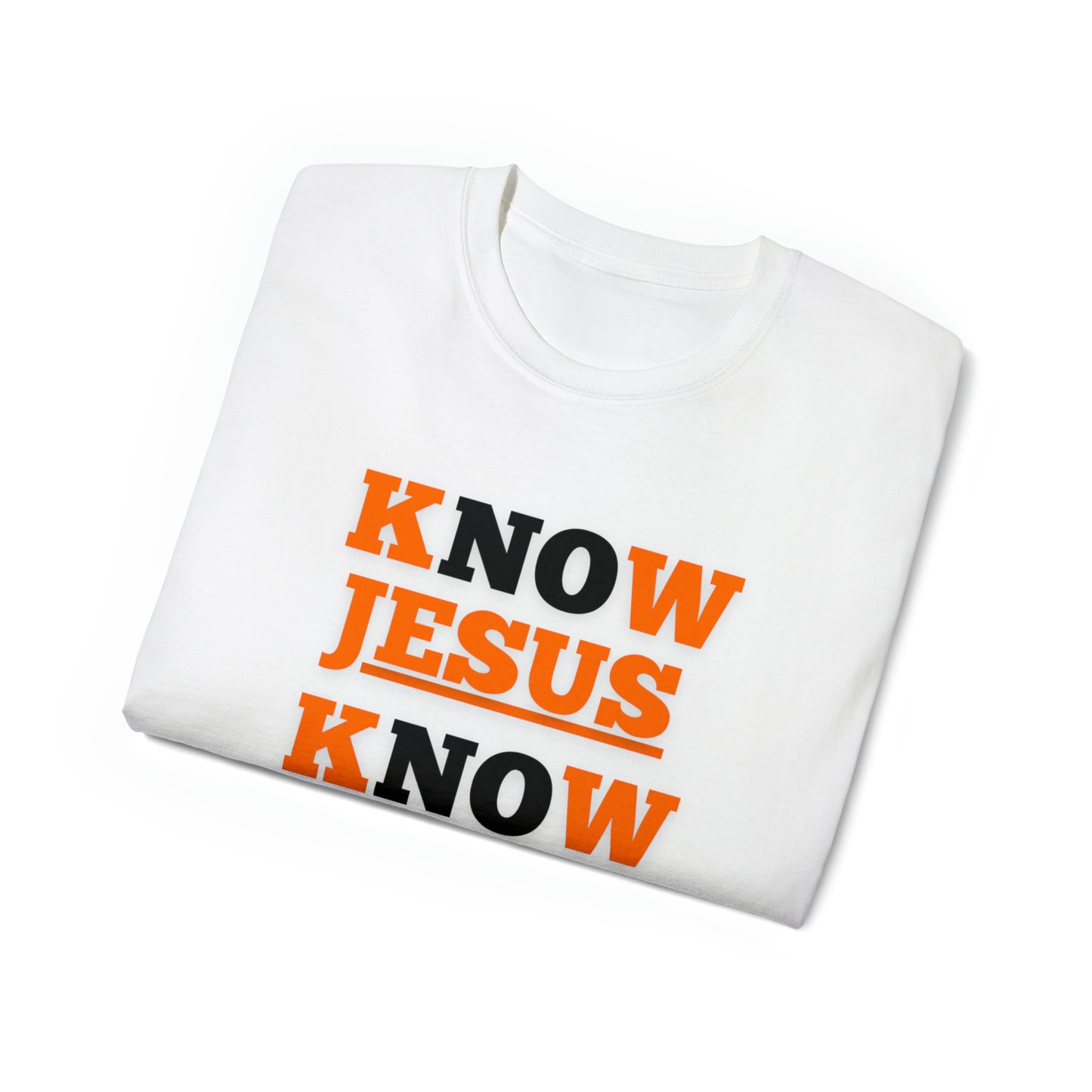 Cotton Tee Know Jesus Know JOY