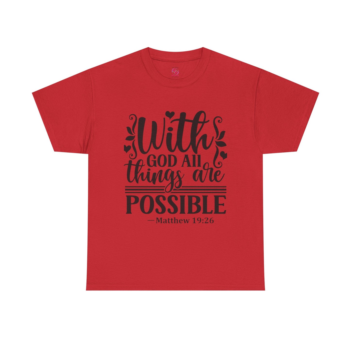Matthew 19:26 T-Shirts