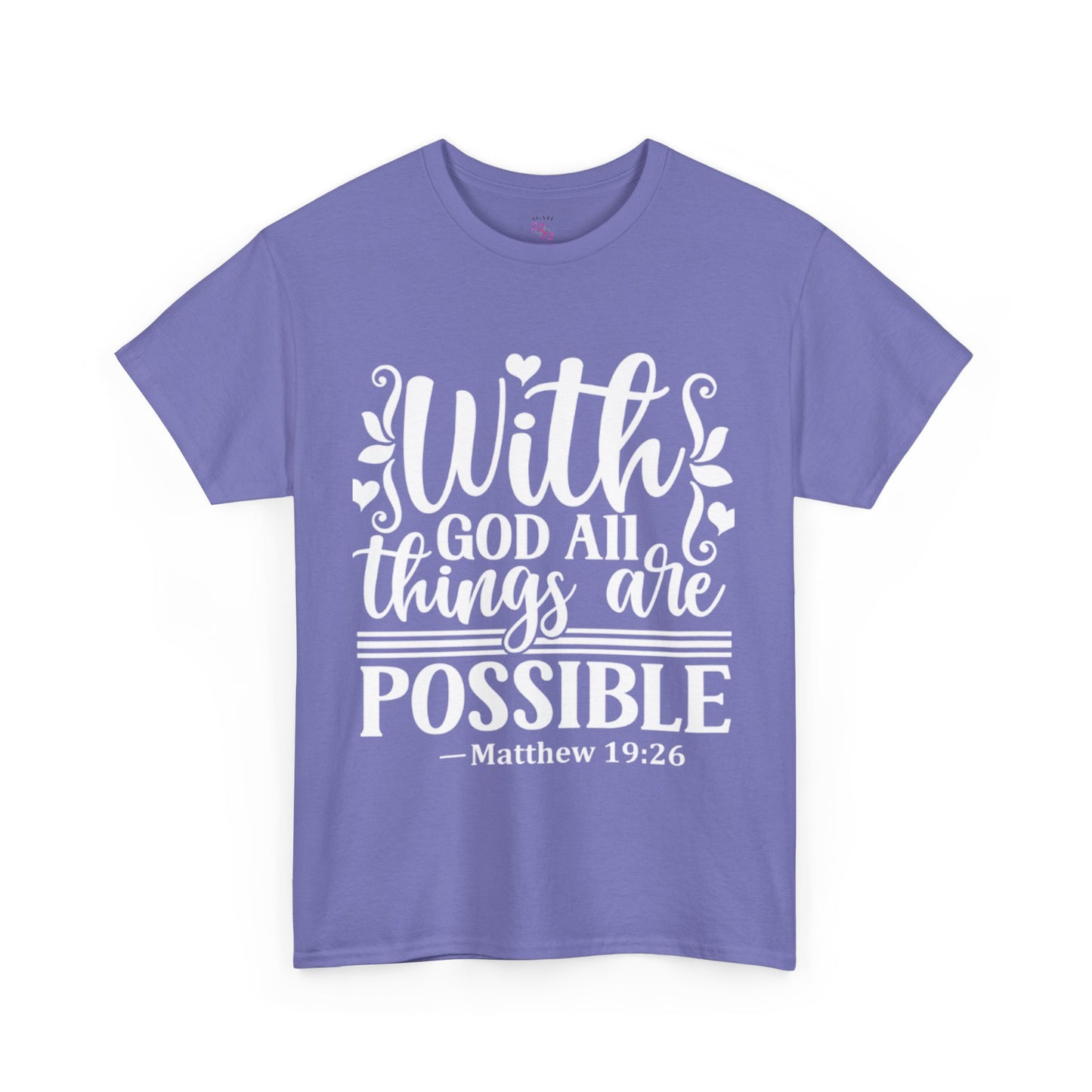 Matthew 19:26 T-Shirts