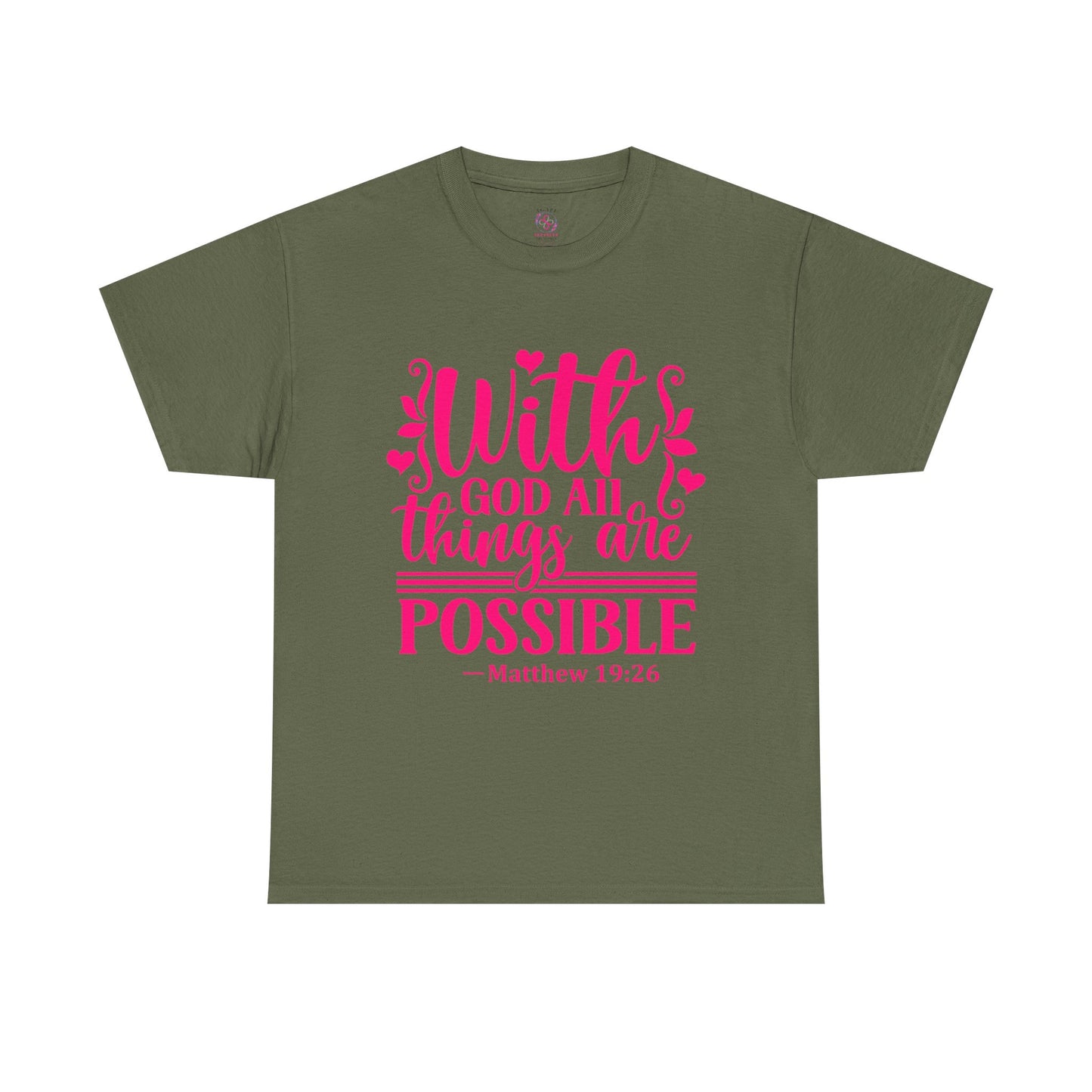 Matthew 19:26 T-Shirts