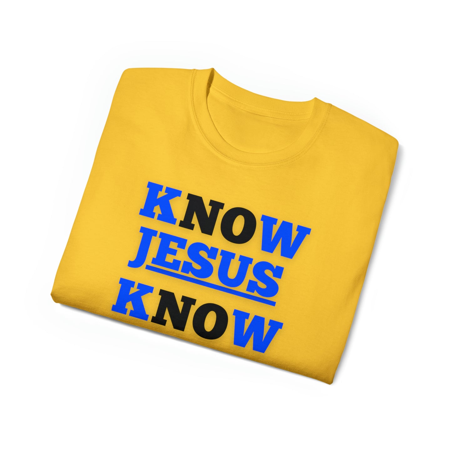 Know Jesus Know Peace, Cotton Tee
