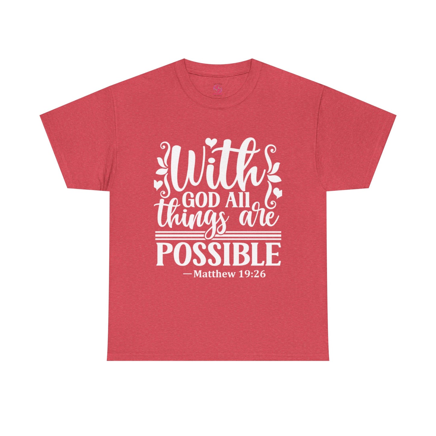 Matthew 19:26 T-Shirts
