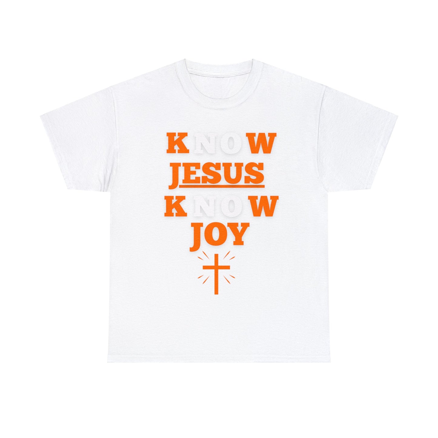 Know Jesus Know Joy Cotton Tee