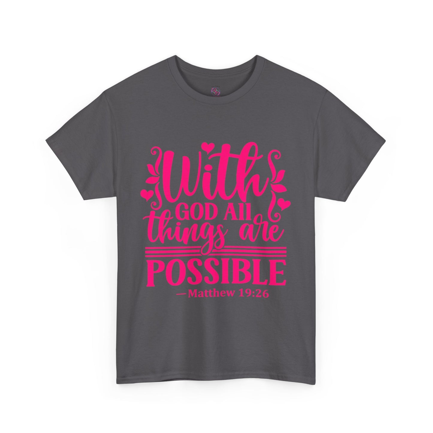 Matthew 19:26 T-Shirts