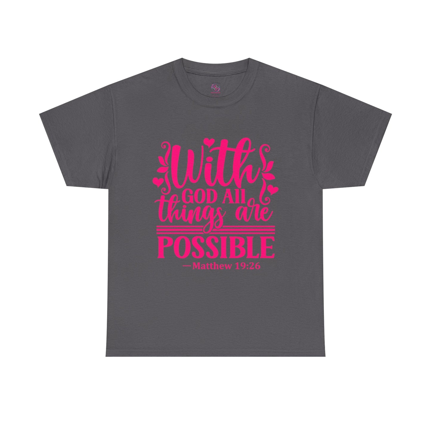 Matthew 19:26 T-Shirts