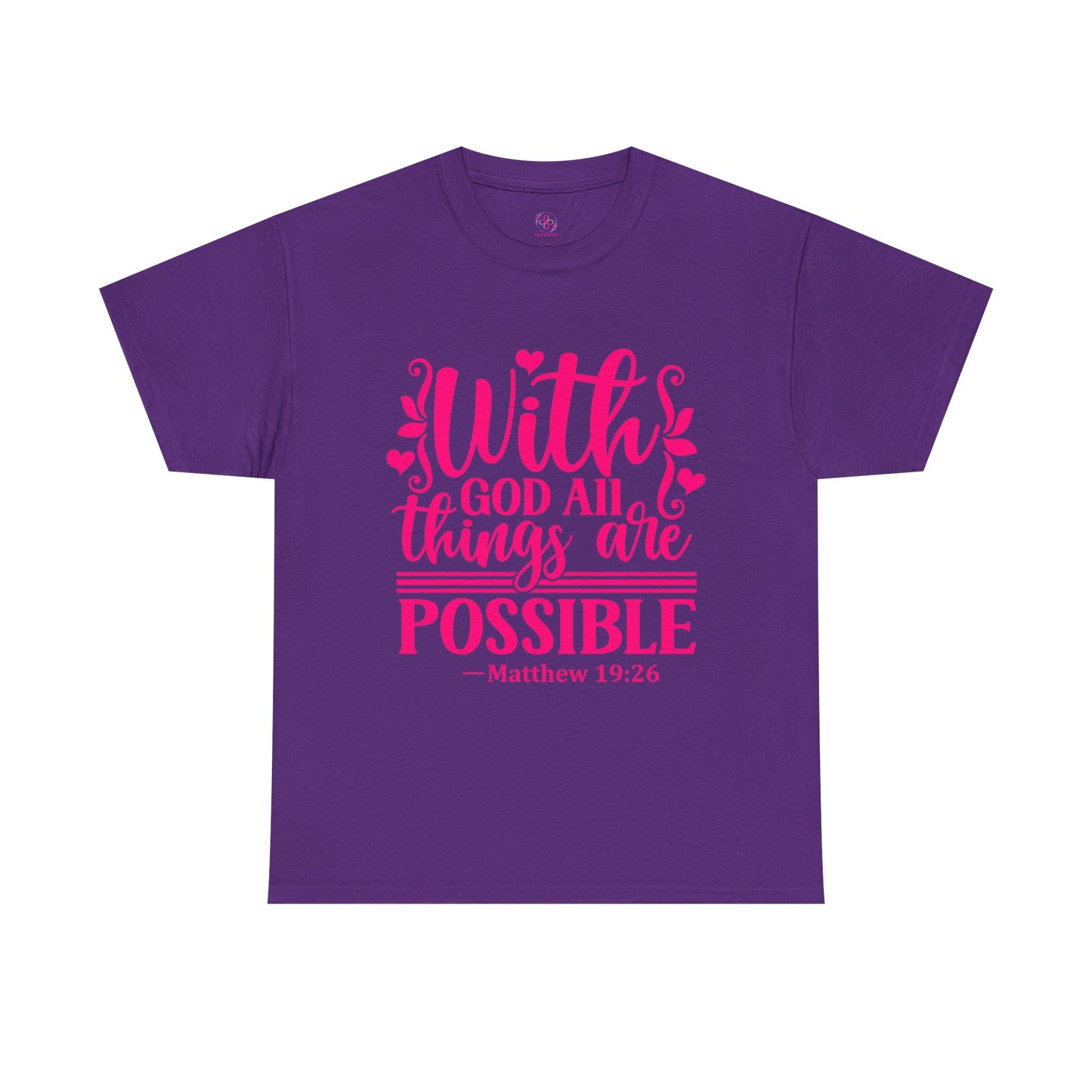Matthew 19:26 T-Shirts