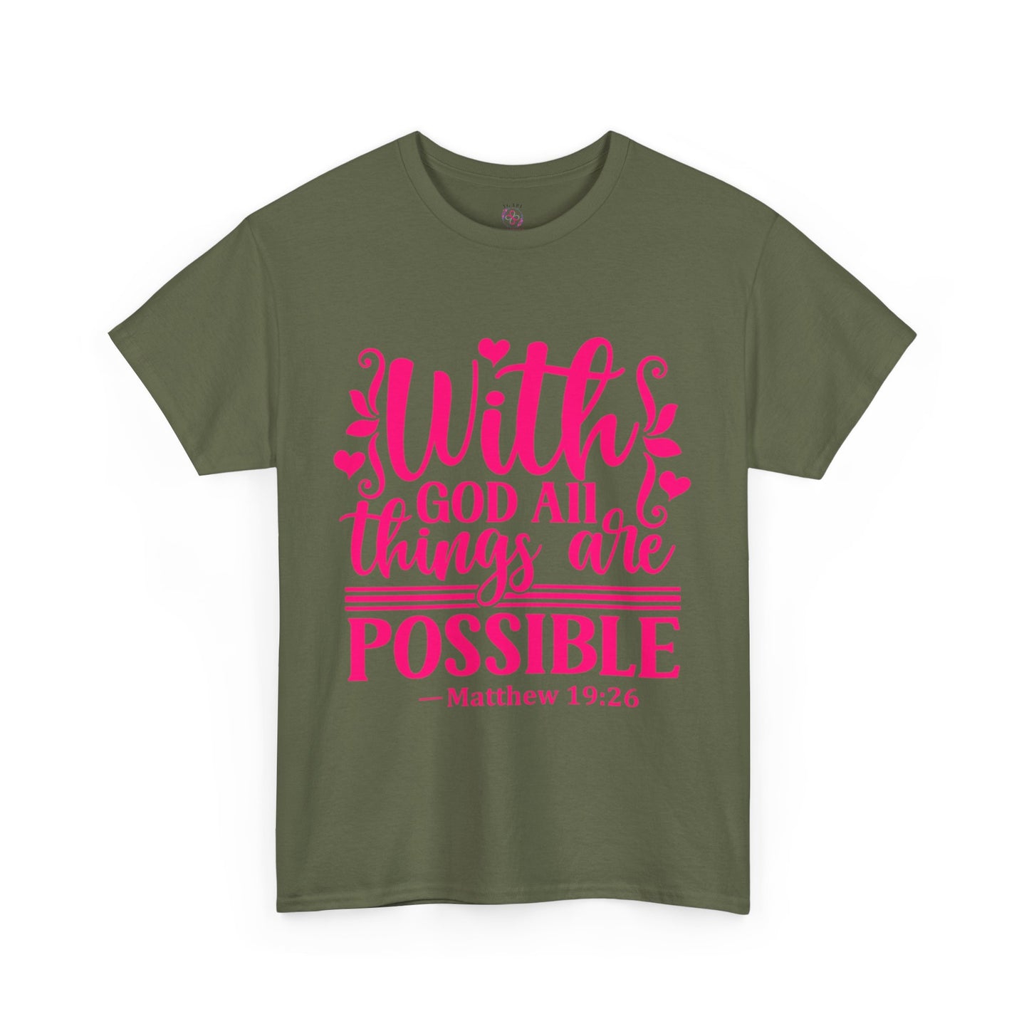 Matthew 19:26 T-Shirts