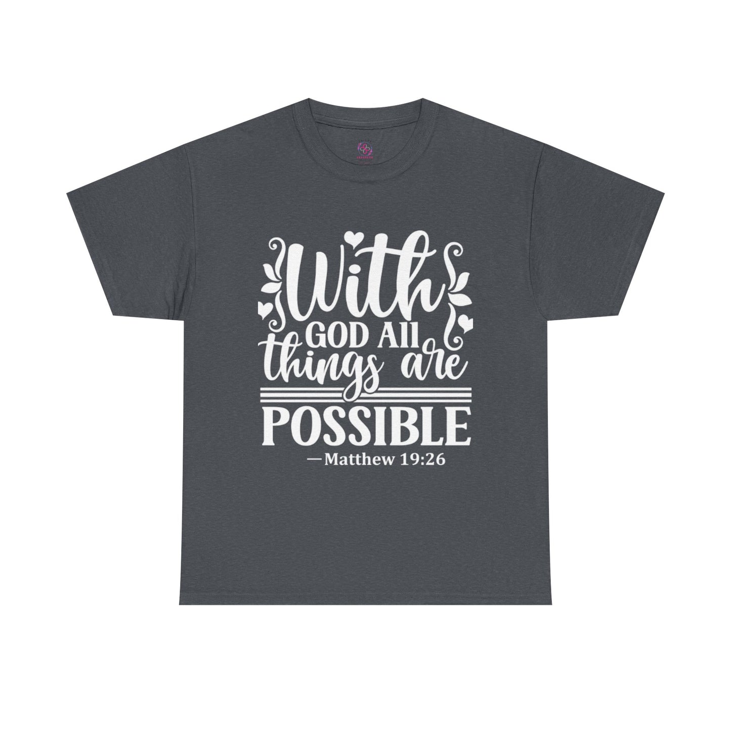Matthew 19:26 T-Shirts