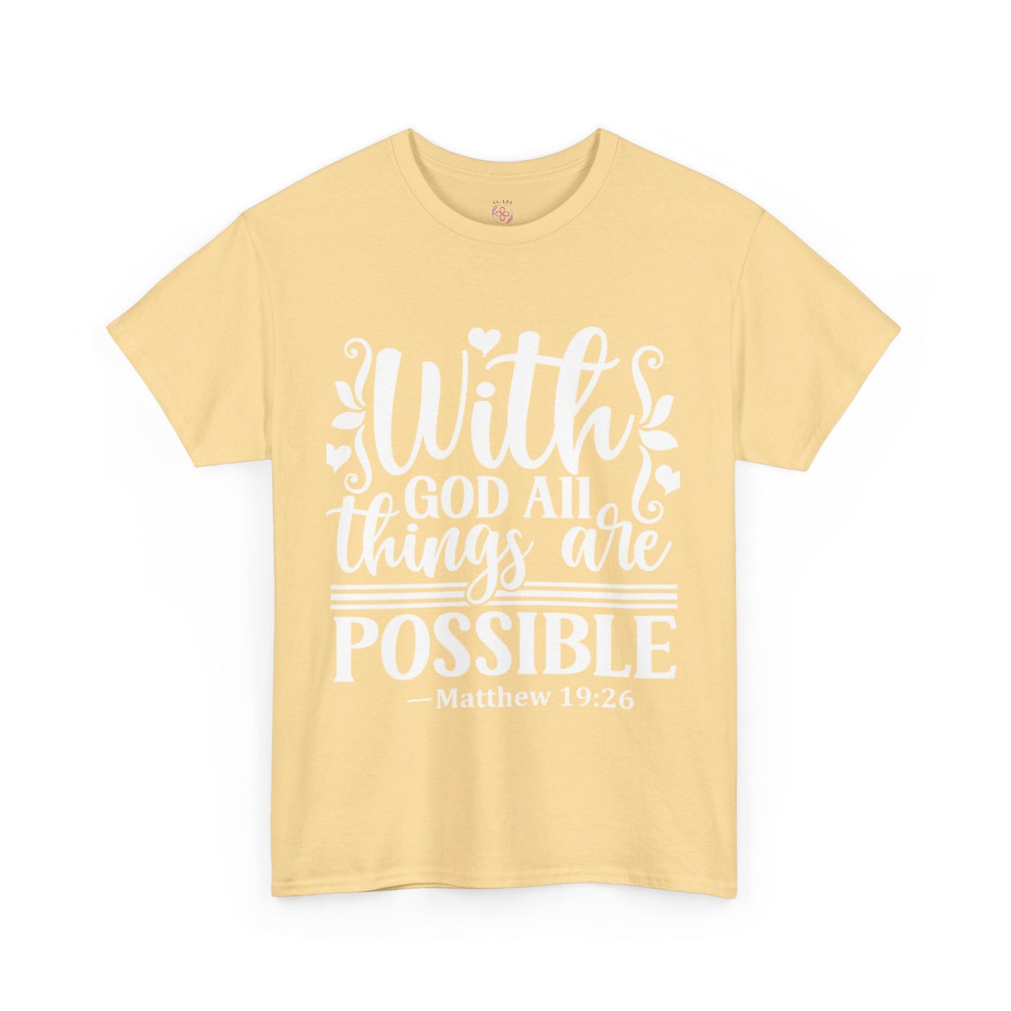 Matthew 19:26 T-Shirts