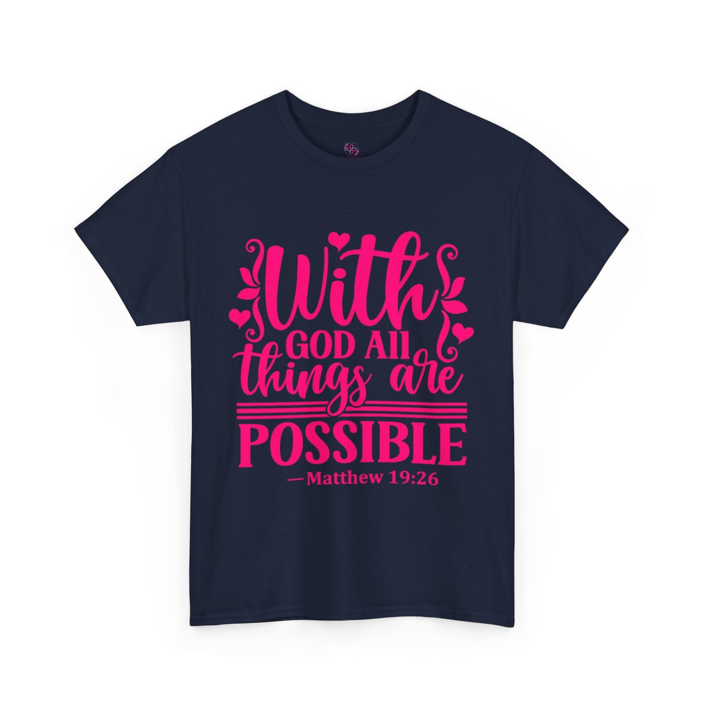 Matthew 19:26 T-Shirts