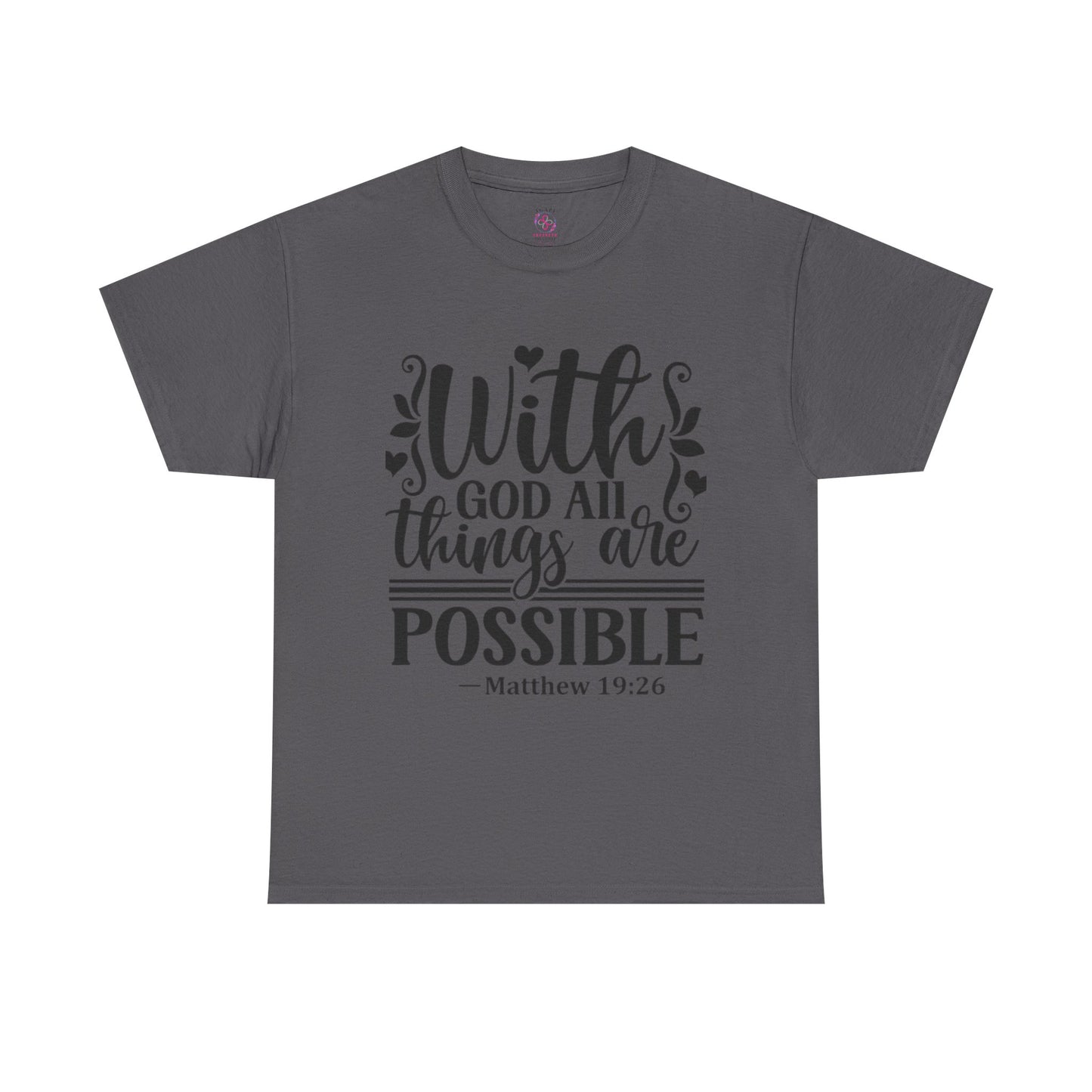 Matthew 19:26 T-Shirts
