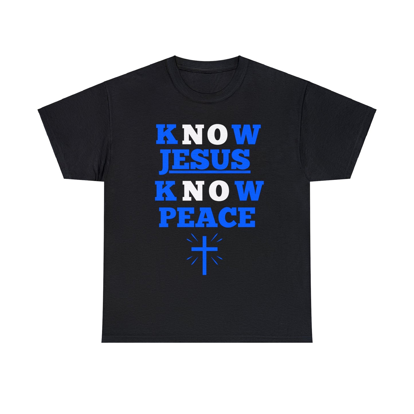 Know Jesus Know Peace, Cotton Tee