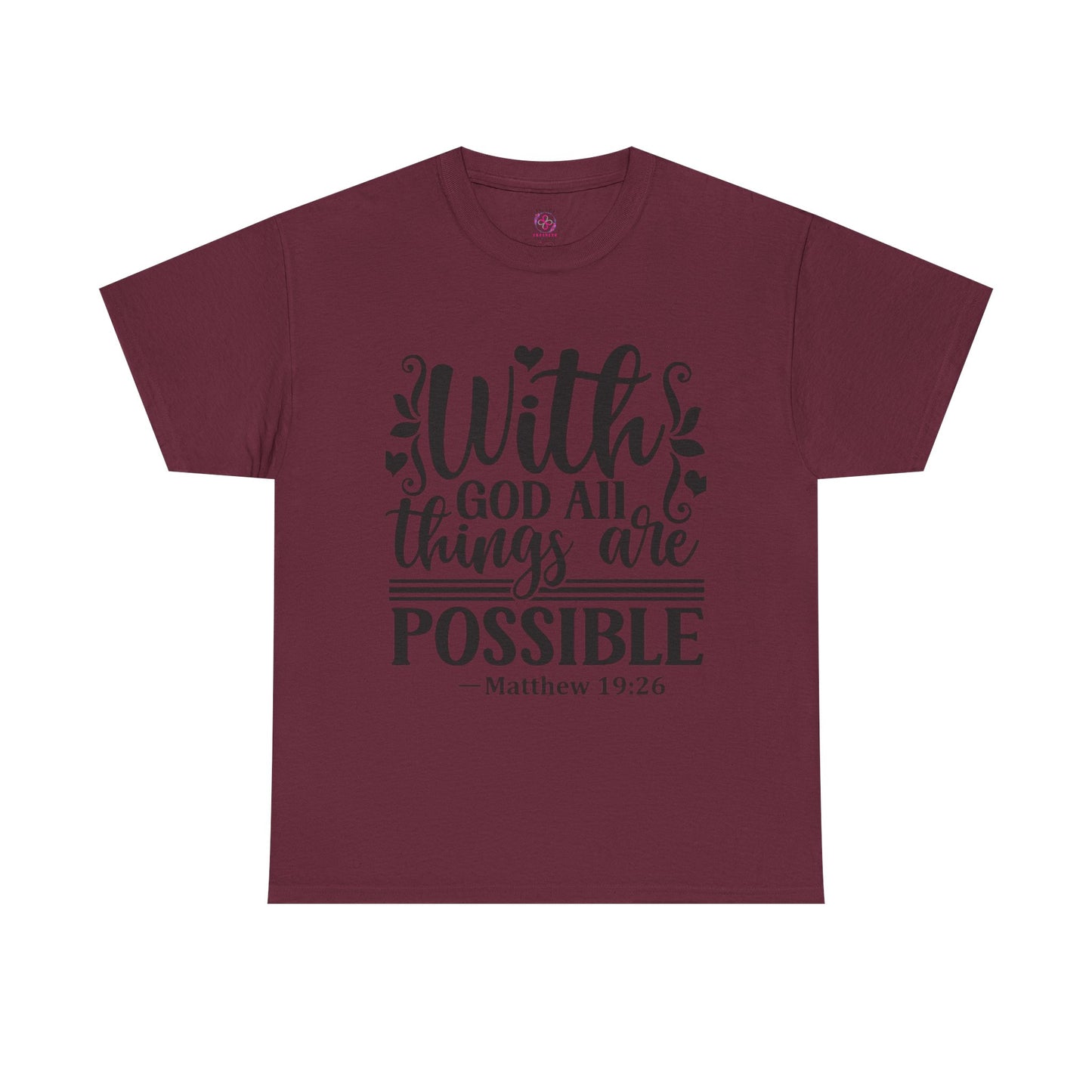 Matthew 19:26 T-Shirts
