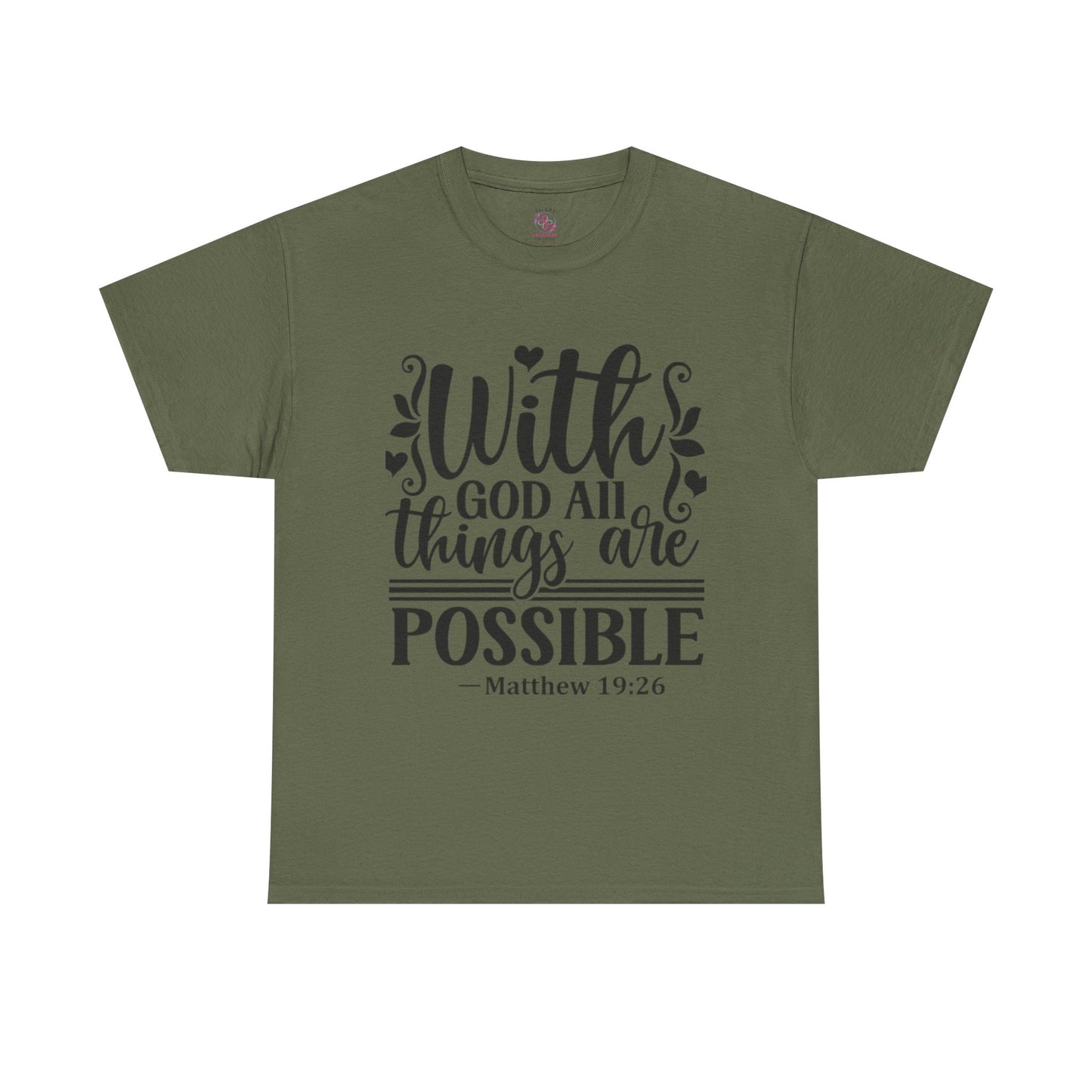 Matthew 19:26 T-Shirts