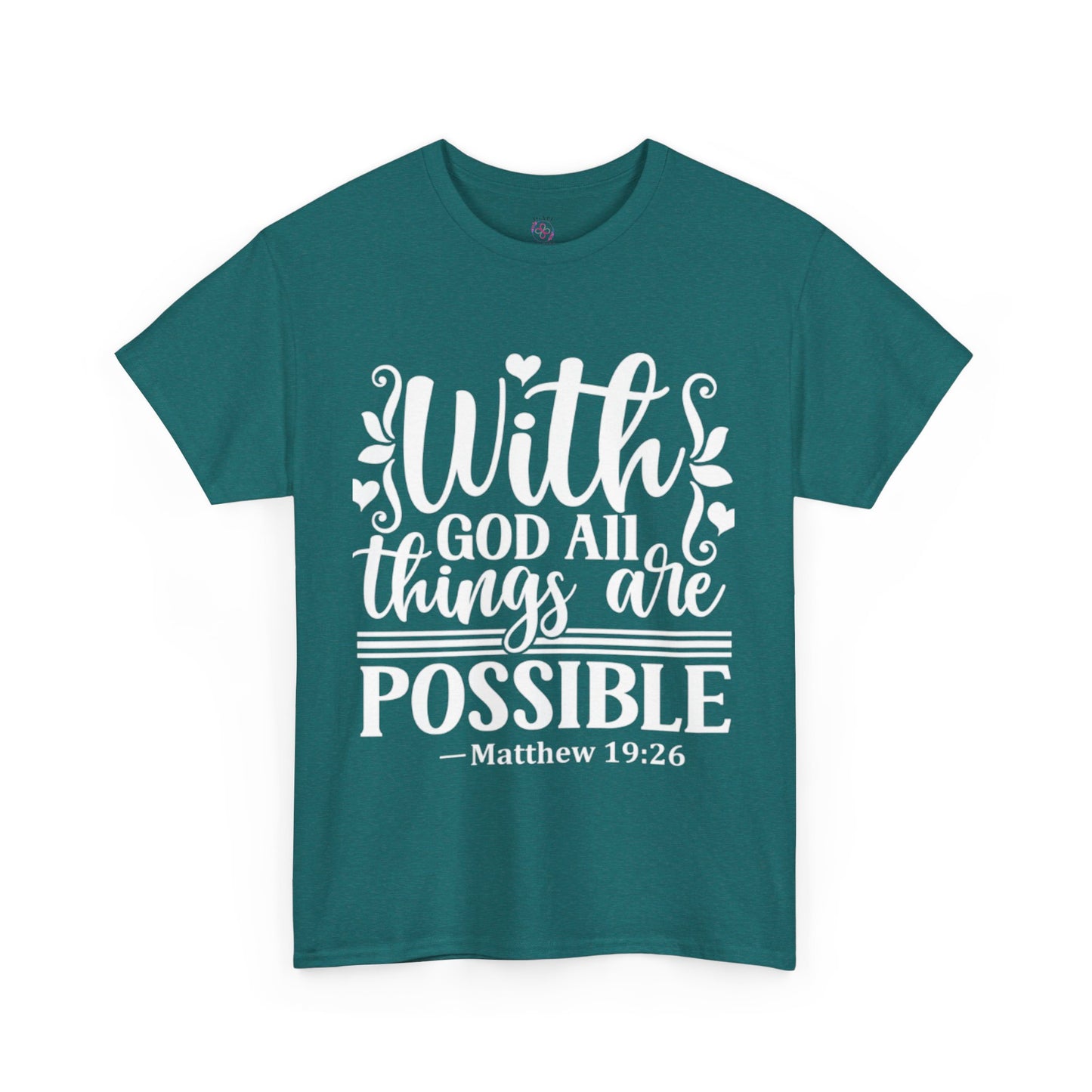 Matthew 19:26 T-Shirts
