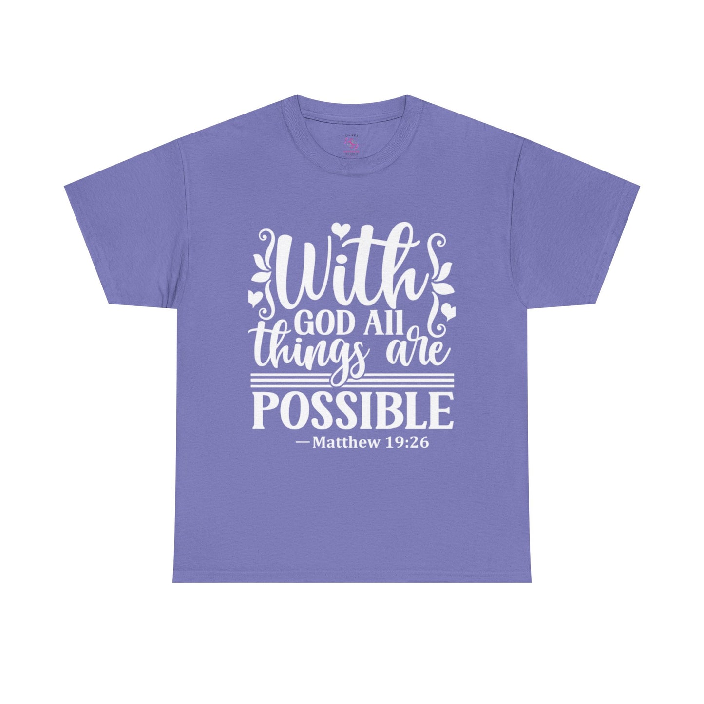 Matthew 19:26 T-Shirts