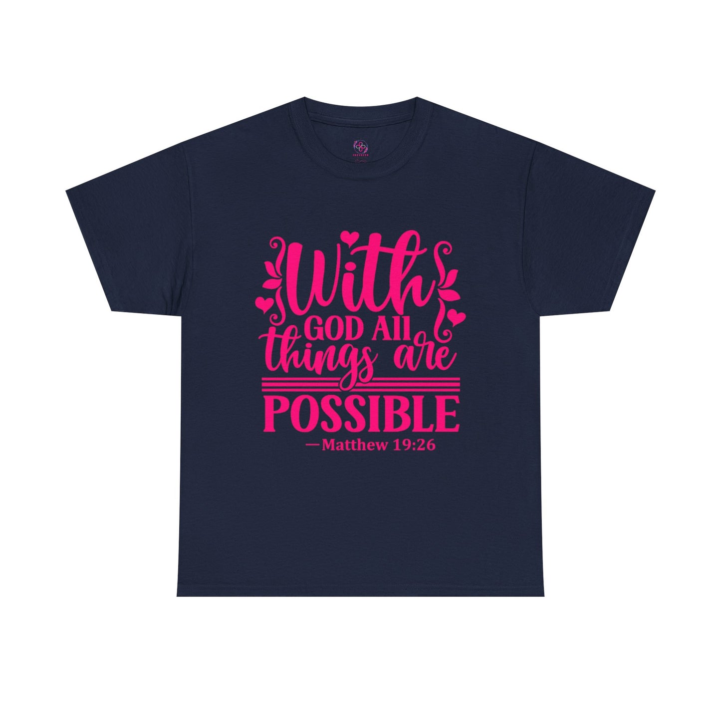 Matthew 19:26 T-Shirts
