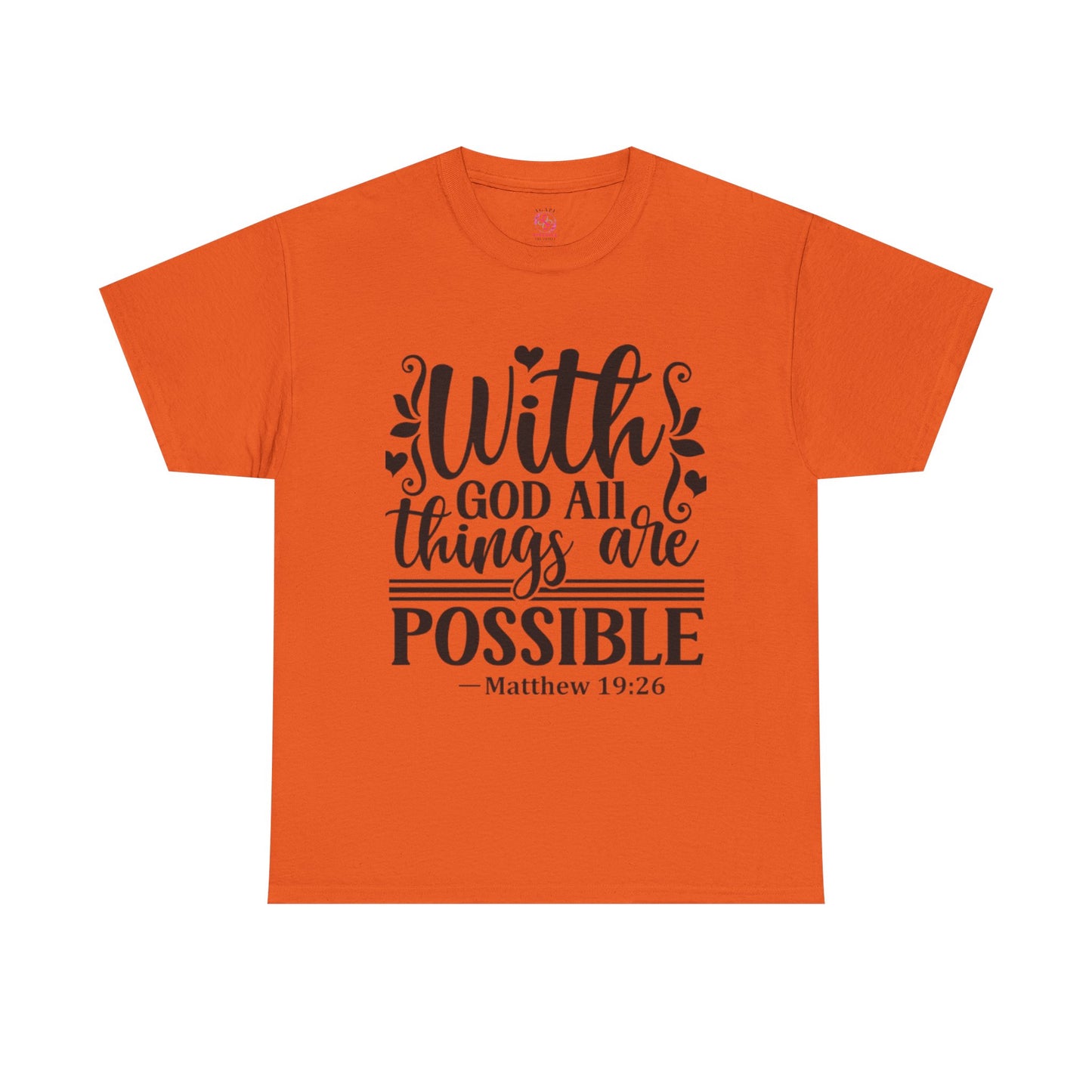 Matthew 19:26 T-Shirts