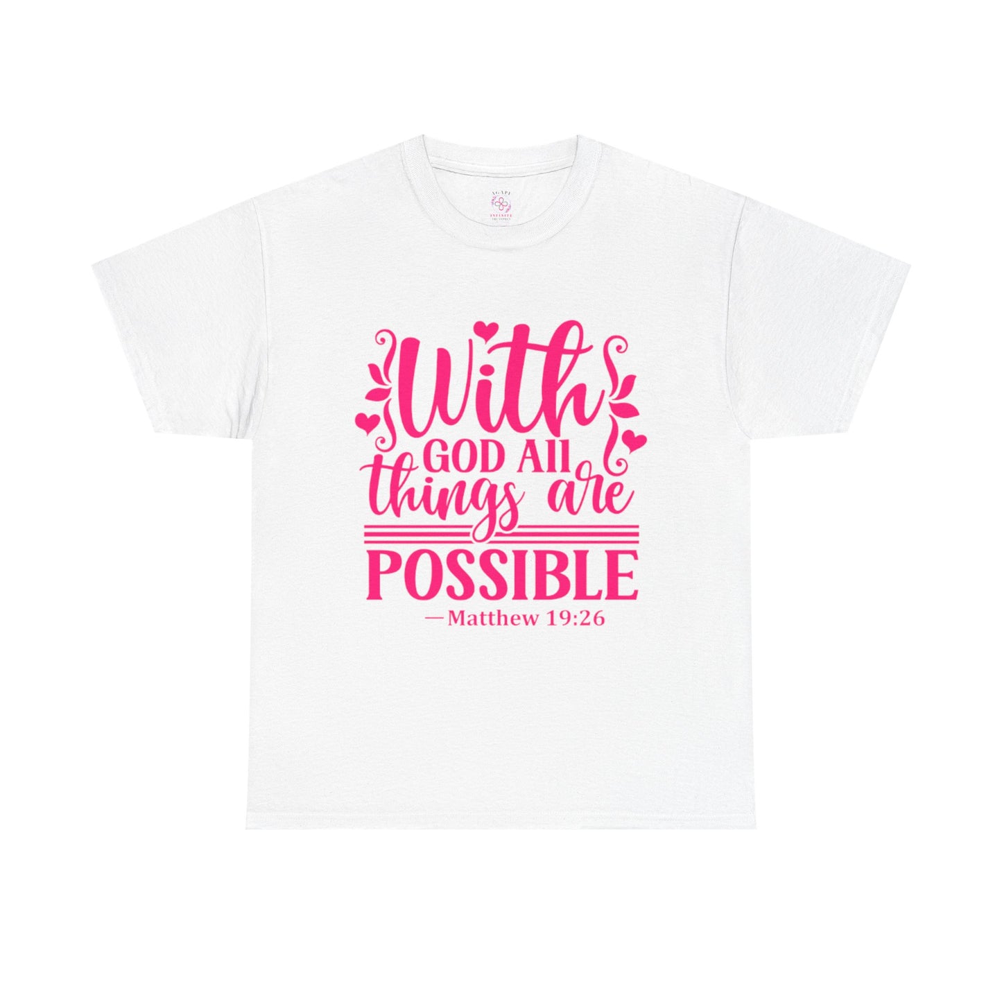 Matthew 19:26 T-Shirts