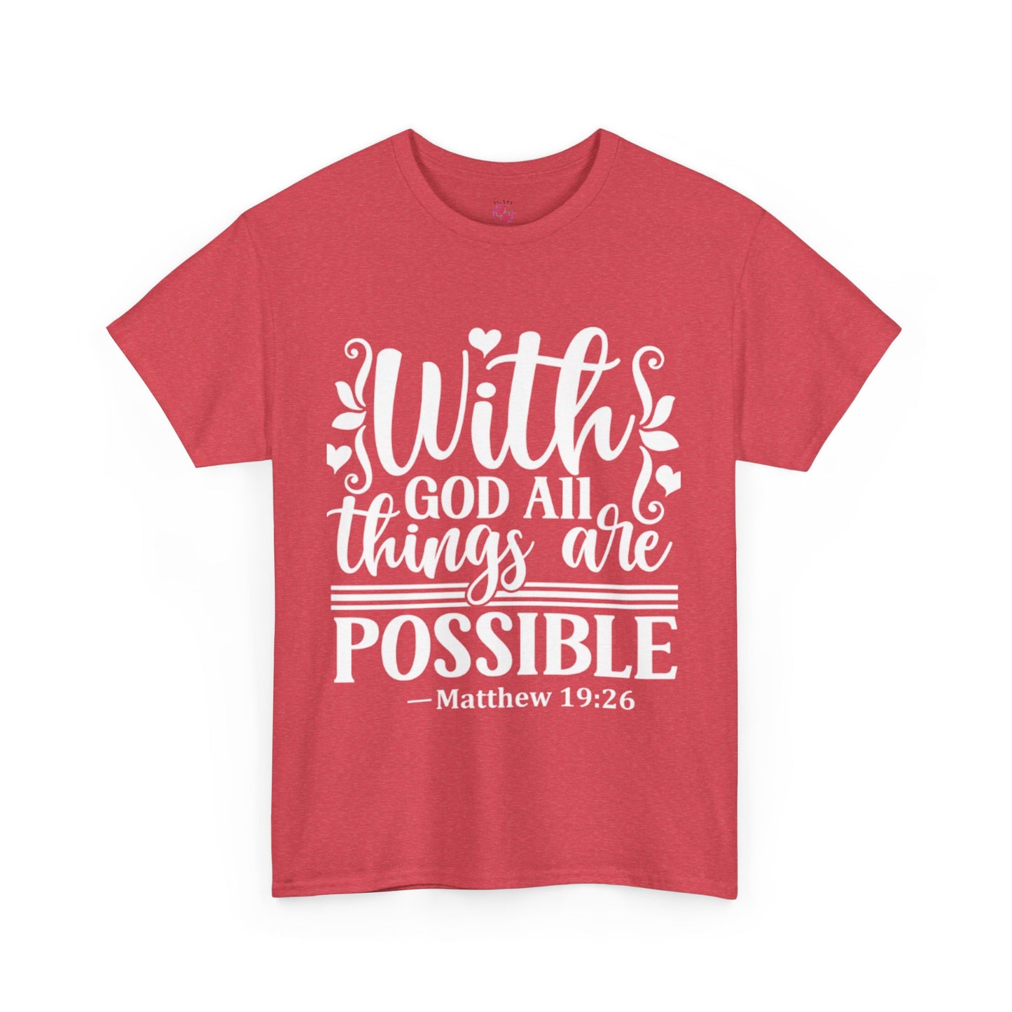 Matthew 19:26 T-Shirts