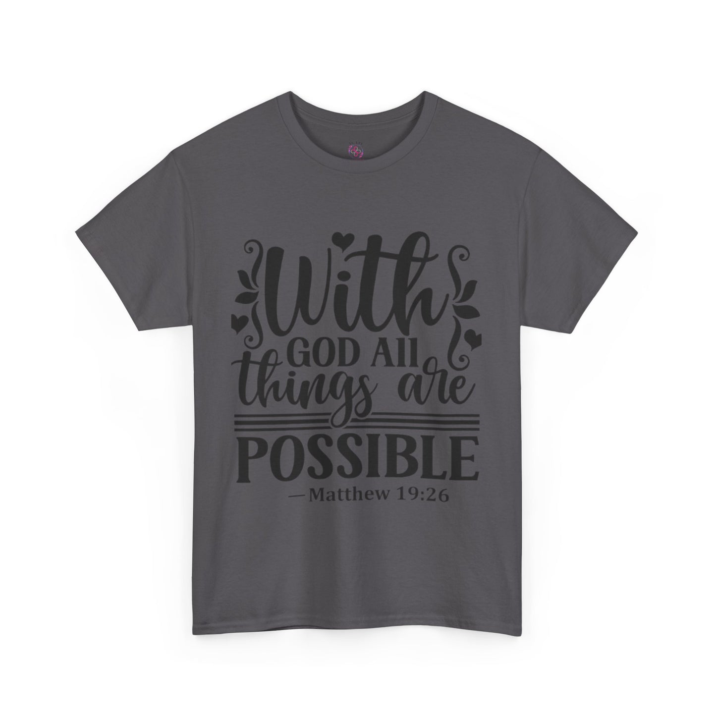 Matthew 19:26 T-Shirts
